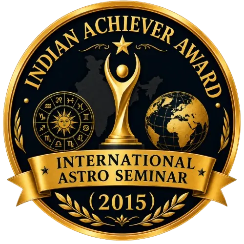 Indian Achiever Award - International Astro Seminar (2015)